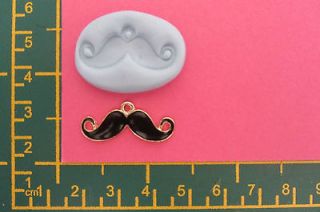 SMALL MUSTACHE SILICONE MOULD for Sugarcraft, Polymer Clays,Food,Soa 