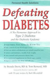   Diabetes by Brenda Davis and Tom Barnard 2003, Paperback