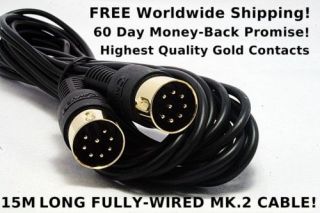 15m cable for Bang & Olufsen B&O Beolab Powerlink Mk. 2