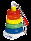 Fisher Price   Rock a Stack Keychain by Basic Fun (It Really Works)