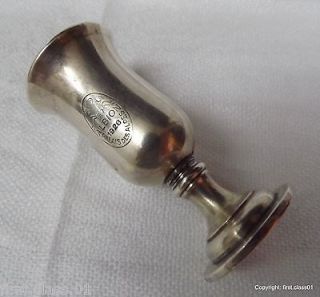 Antique Silver Wine Kiddush Cup 77.2g Beaker Goblet Shabbat Judaica 