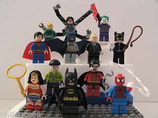 LEGO Super Heroes DC MinifiguresSp​iderman, Batman, Superman 