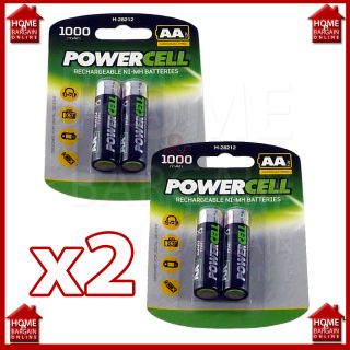   CELL RECHARGEABLE BATTERIES AA HEAVY DUTY EXTRA LARGE GAME  PLAYER