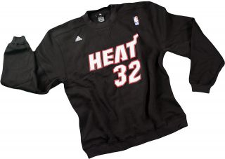 Basketball Miami Heat Shaquille ONeal #32 Adidas Fleece Crew 