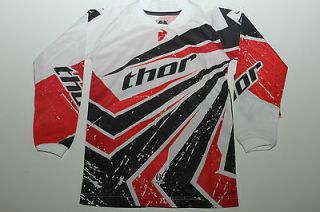 NEW Thor Phase Motocross RACE Jersey bmx Honda Red White Black youth 