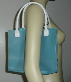 Bebe Translucent Jelly Handbag Purse Bag Tote Satchel New