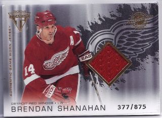 2004 05 Titanium   Brendan Shanahan   Detroit Red Wings 377/875