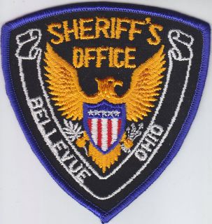Bellevue Ohio Sheriffs Office OH police patch