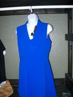 Loyal Blue Dress Modcloth Dress Size Large Cowl Neck