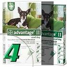 New Bayer Advantage II For Small Dogs Under 10 Lbs 0 10 Lb 4 Pack