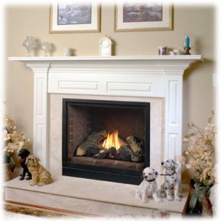 Monessen Belmont BLDV500 Clean Face Direct Vent Gas Fireplace 42 in 27 