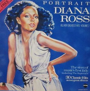 Diana Ross(Vinyl LP)Portrait   All Her Greatest Hits Vol 2 UK STAR 