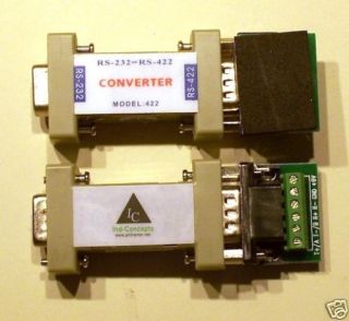 Serial Adapter RS232 to RS422, Data Converter 232 422