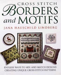 Cross Stitch Motifs and Borders by Bertil Lindberg 1998, Hardcover 