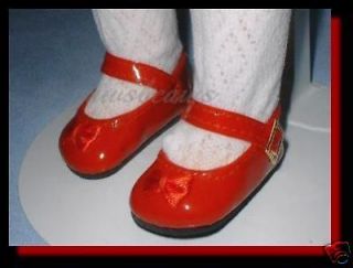 FREE U.S. SHIPPING Red Patent Shoes for Ideal P 90 14 Betsy McCall 