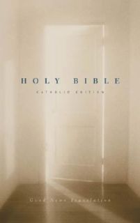 GNT Holy Bible, Good News Translation, Catholic Edition by Zondervan 