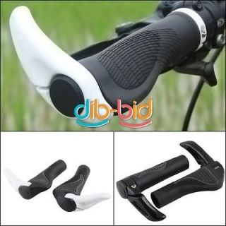   Rubber Mountain MTB Bike Bicycle Cycling Lock On Handlebar Grips Ends