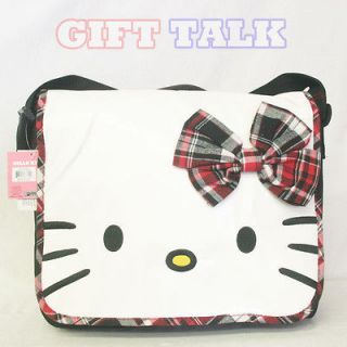 Hello Kitty Laptop Bag, Messenger, Cross, Shoulder Bag (3D Checked 
