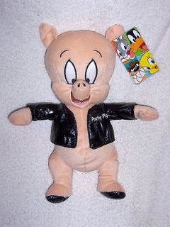  14 Wild Porky Pig Plush Doll from Looney Tunes Stuffed Birthday Gift