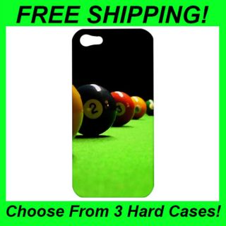 Pool Balls / Table Design   Apple iPhone 5 Hard Case (3 Styles 