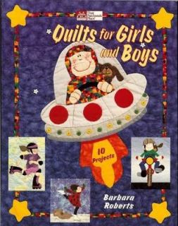 SALE   QUILTS FOR GIRLS & BOYS QUILT PATTERN BOOK