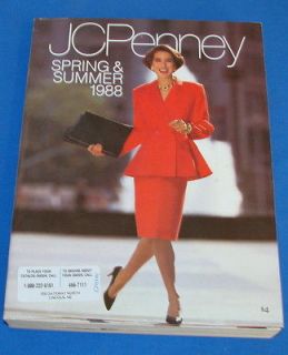 JC PENNEY 1988 big SPRING SUMMER department store CATALOG