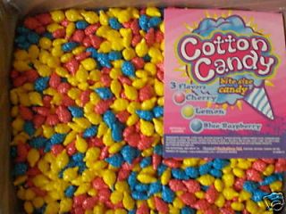 Cotton Candy Coated Candy Bulk Vending 16lbs Fresh