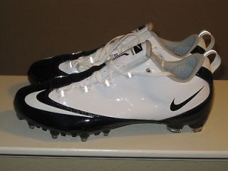   Zoom Vapor Carbon Fly TD Football Cleats Shoes White Black 9 Talon NIB