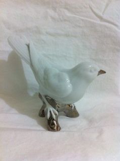   Sounds Of The Morning Porcelain Figurine Deco 01007051 Retired bird