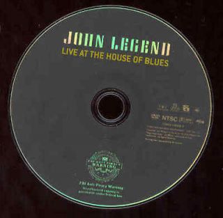 John Legend Live At House Of Blues DVD Music Concert