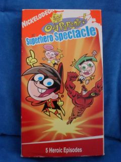 Video The Fairly Odd Parents! Superhero Spectacle VHS Movie 