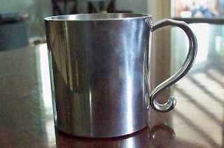Stieff Pewter Colonial Williamsburg Cup Mug 4CW CW2 16 Baby Cup Small 