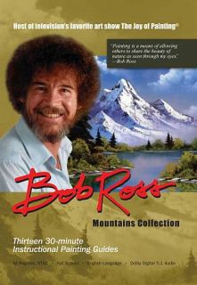 Bob Ross Mountains Collection DVD, 2011, 3 Disc Set