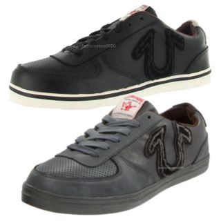FREE SHIP 7 8 9 11 12 13 True Religion Men Ace Low Leather Sneakers 
