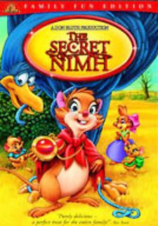 The Secret of NIMH DVD, 2009, 2 Disc Set, Movie Cash