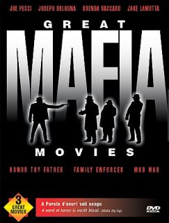 Great Mafia Movies DVD, 2001, 3 Movies