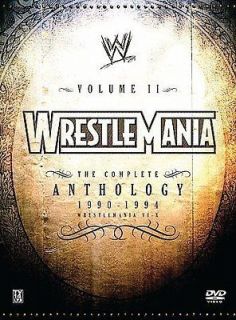 WWE   WRESTLEMANIA ANTHOLOGY VOL. 2   NEW DVD BOXSET