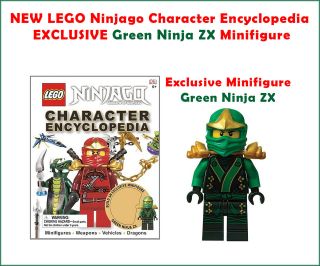 LEGO Ninjago Character Encyclopedia EXCLUSIVE Green Ninja ZX 