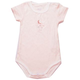   Chicco cute pink girls baby bodysuits short sleeve 1 month   3 years