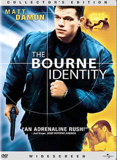 The Bourne Identity DVD, 2003, Widescreen