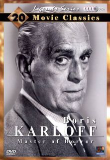 Boris Karloff Master of Horror   20 Movie Classics DVD, 2008, 4 Disc 