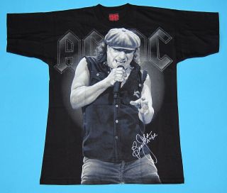 ACDC   Brian Johnson Special Collection T shirt size NEW AC DC