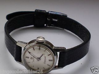VINTAGE LADIES OMEGA LADYMATIC STAINLESS STEEL AUTOMATIC SWISS MADE 