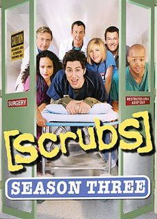 Scrubs   The Complete Third Season DVD, 2006, 3 Disc Set