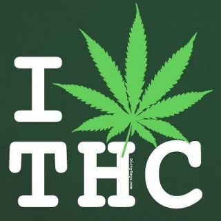LOVE THC weed marijuana 420 bowl smoke pot T SHIRT