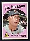 JIM BROSNAN cardinals 1959 TOPPS # 194 VG EXCELLENT NO CREASES