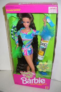   Vintage Mattel Totally Hair Barbie Brunette with Longest Hair Ever
