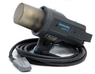 Broncolor Pulso G 1600ws Lamphead with Flash Tube, Modeling Lamp, Dome 