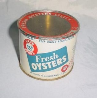 oyster can in Merchandise & Memorabilia