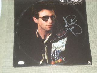 Nils Lofgren Bruce Springsteen and The E Street Band Signed Album JSA 